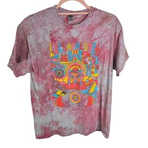 Lollapaloosa 2023 Grant Park Chicago Music Festival Concert Tshirt Tie Dye